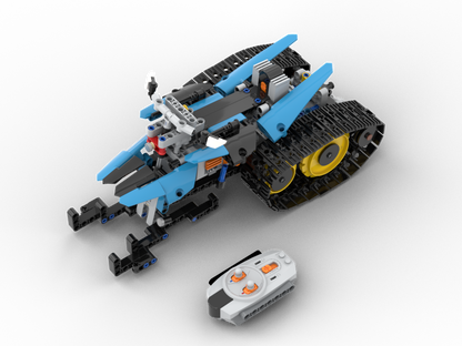 MOC - 42095 alternative build Snowmobile