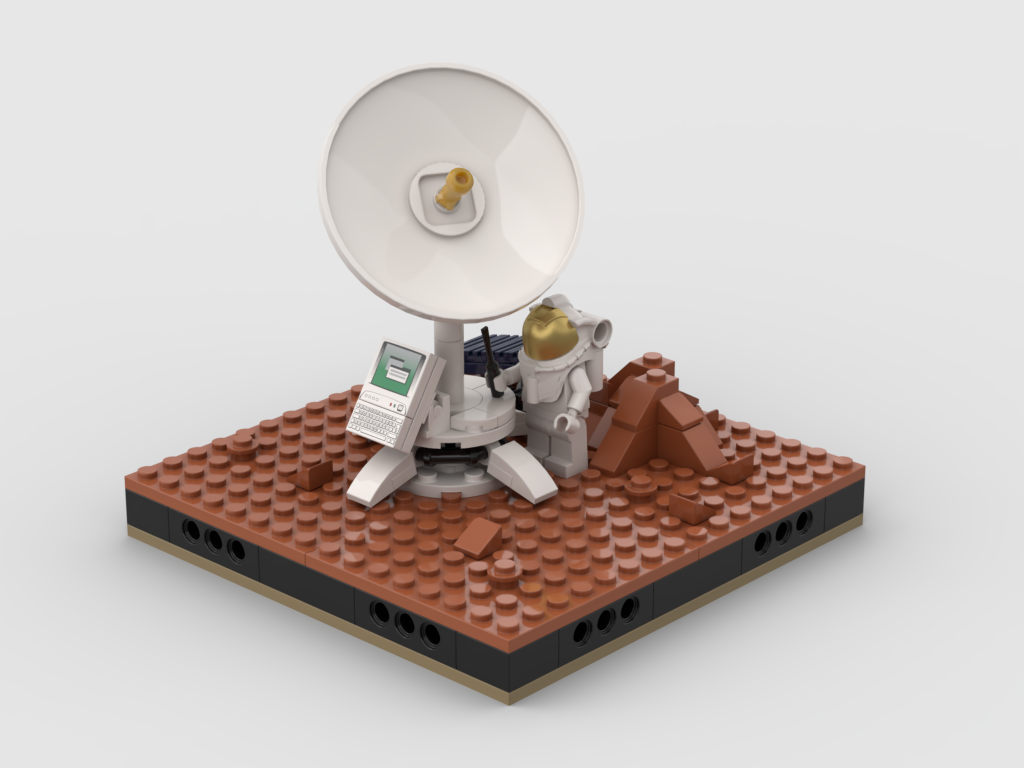 MOC - Modular Mars Diorama