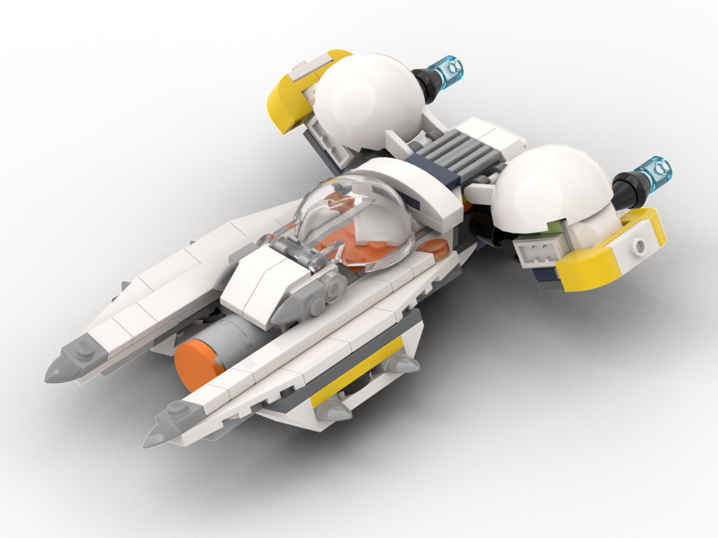 MOC - 31115 Spaceship Alternative Build