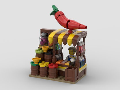 MOC - Market Stand Pack #4