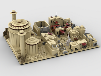 MOC - Modular Tatooine | Build from 18 MOCs - How to build it   