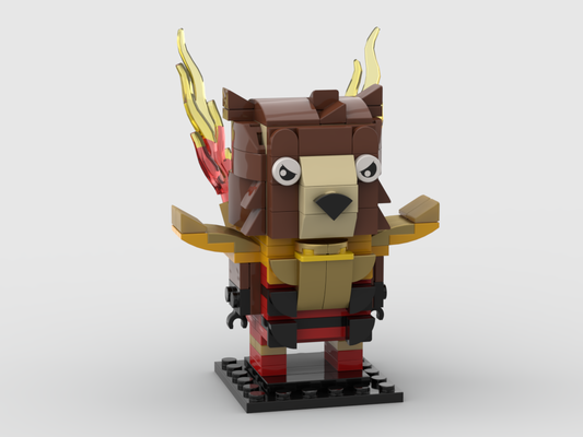 MOC - The Flame Warrior Bear