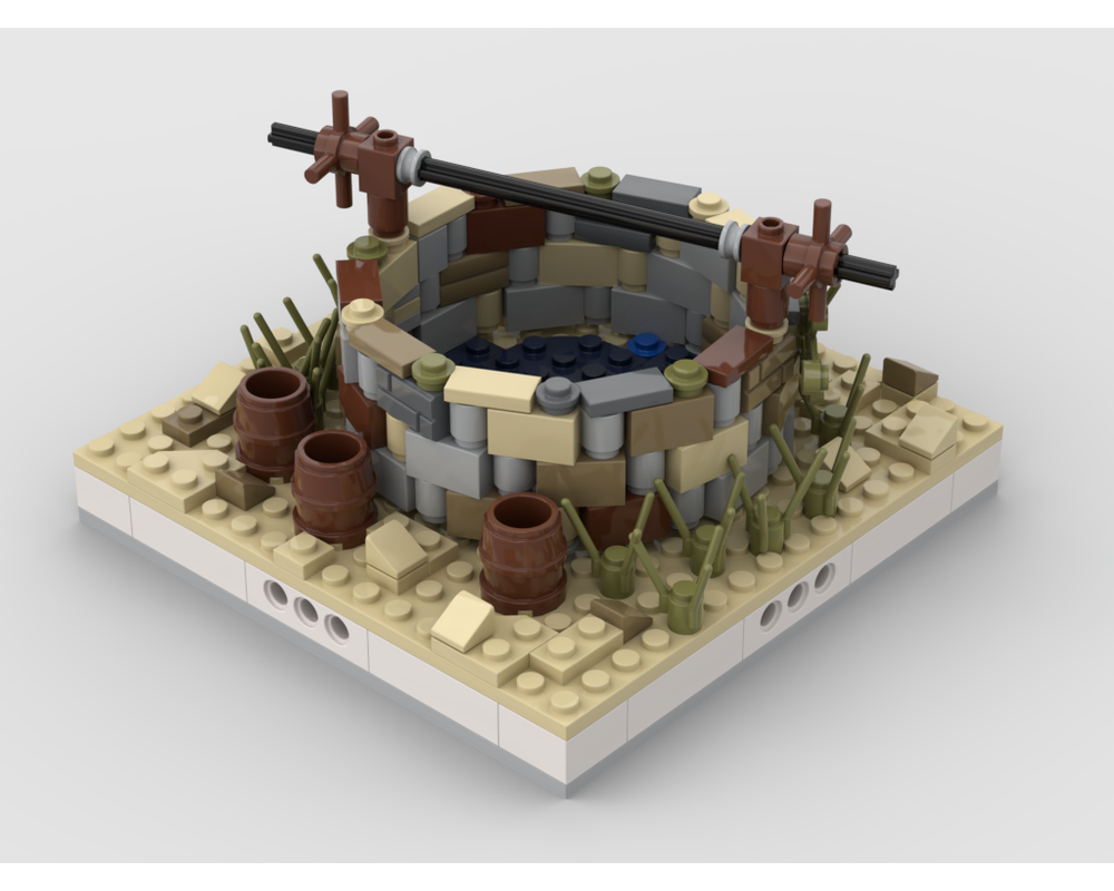 Well for a Modular Desert village