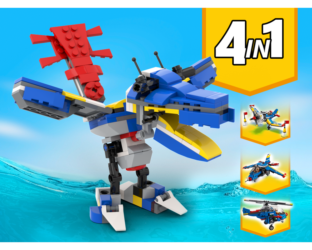 MOC - 31094 Bird Alternative Build - How to build it   