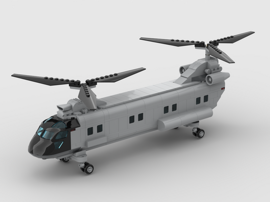 MOC - Long transport helicopter - How to build it   