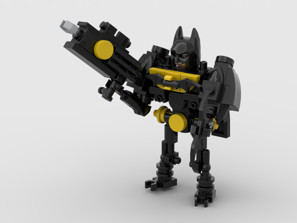 MOC - Batman Figure - How to build it   