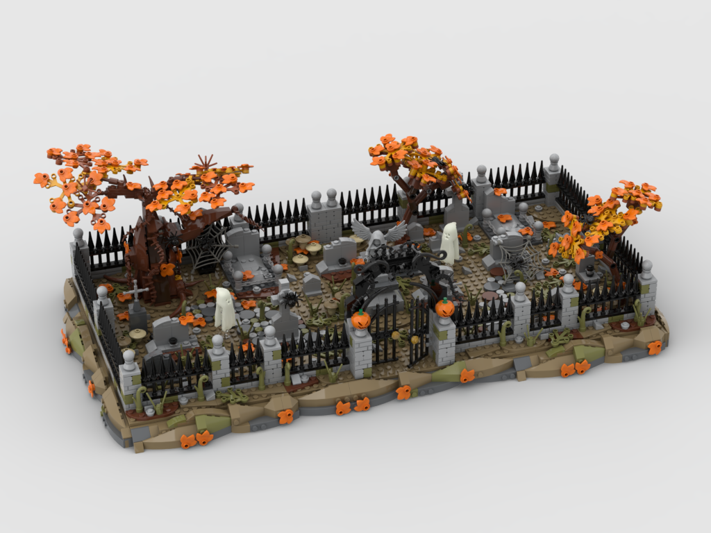 MOC - Haunted Cemetery