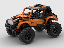 Load image into Gallery viewer, MOC - 42126 + 42099 Alternative Design 4X4 off road Jeep with RC (control+)
