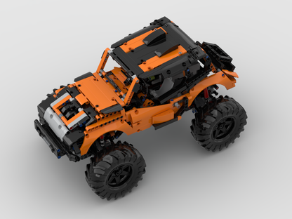 MOC - 42126 + 42099 Alternative Design 4X4 off road Jeep with RC (control+)