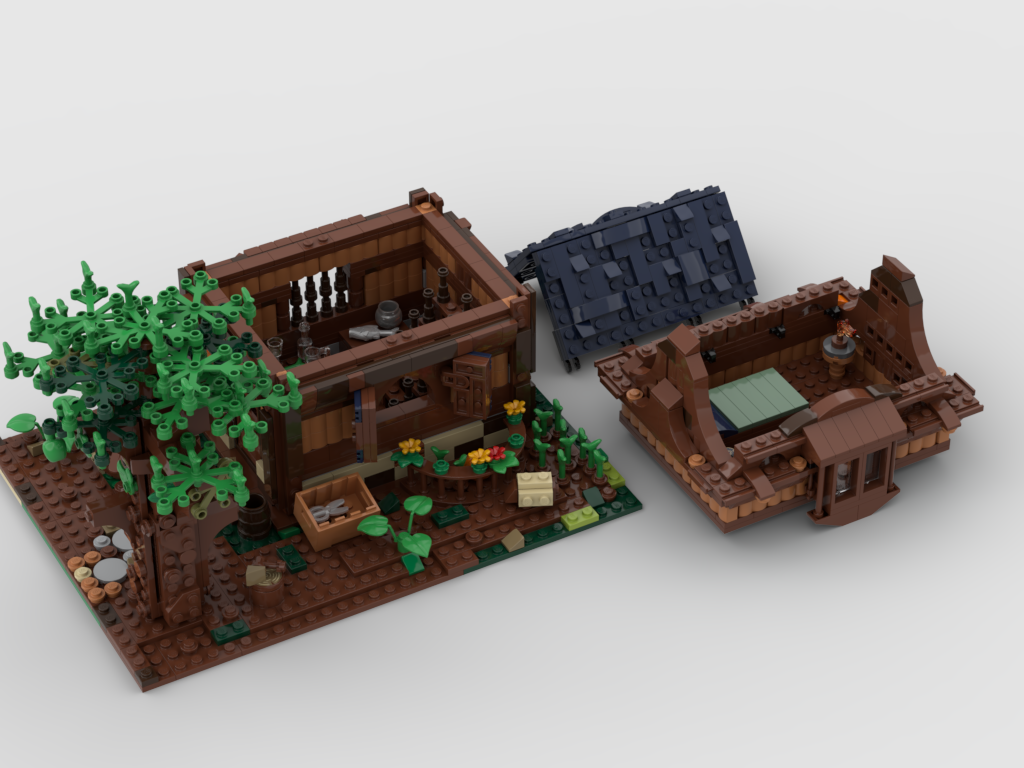 MOC - 3 IN 1 Alternative Build for Tree House set 21318 (3 MOCs) - How to build it   