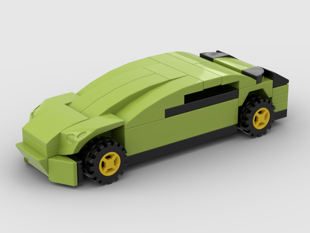 MOC - Mini SET 42115-1 - Lamborghini Sián FKP 37 - How to build it   