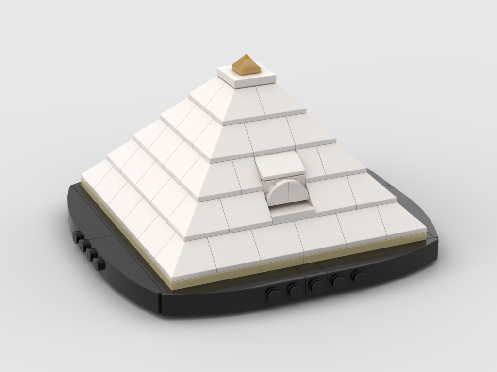 MOC - Mini old style Pyramid - How to build it   