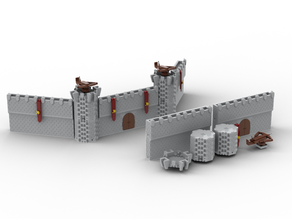 MOC - Modular Castle Wall