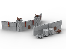 Load image into Gallery viewer, MOC - Modular Castle Wall