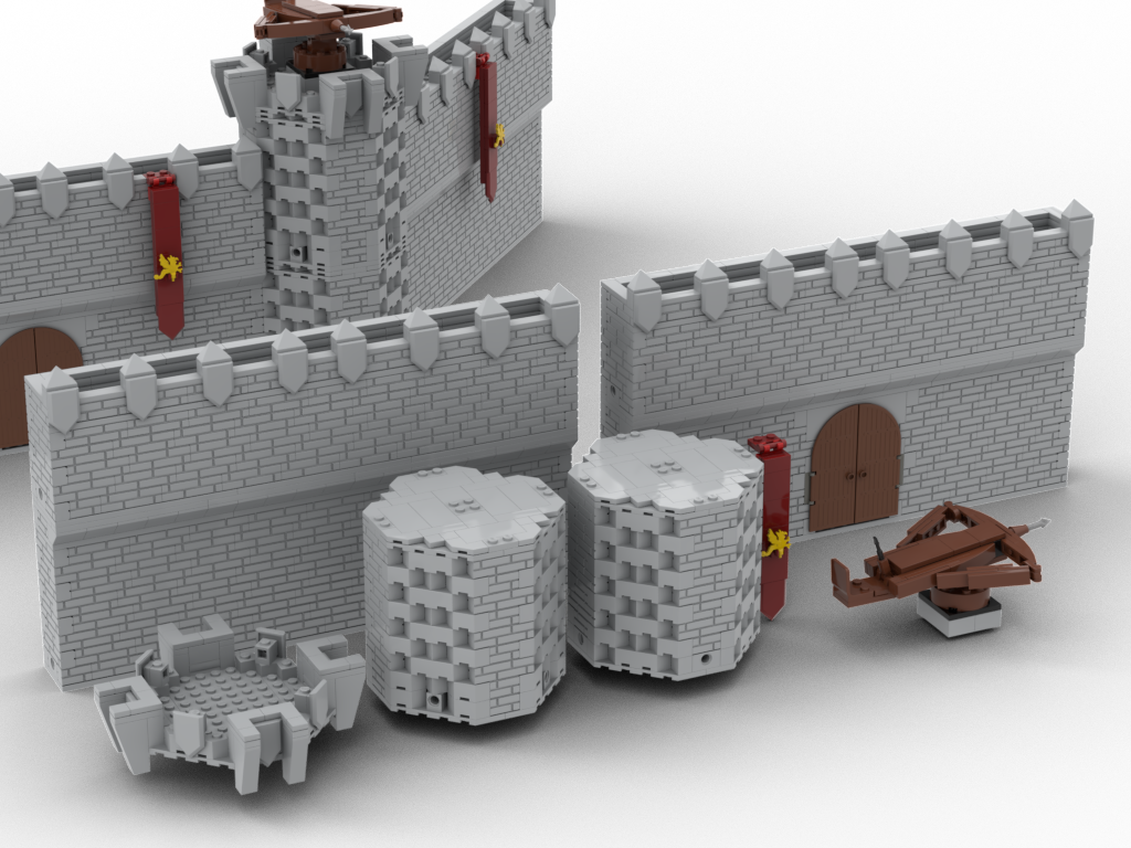 MOC - Modular Castle Wall