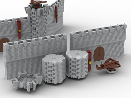 MOC - Modular Castle Wall