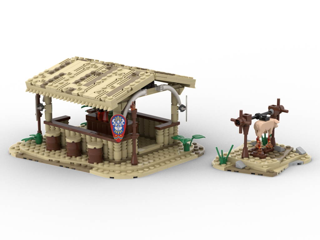 MOC - Tiki Hut