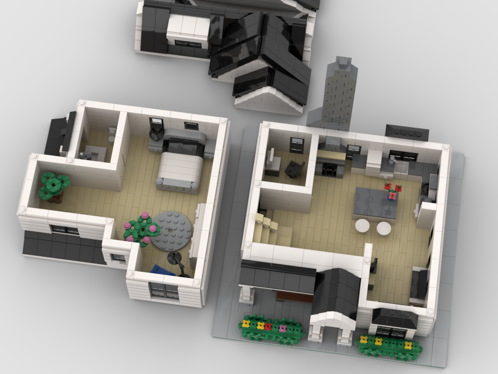 MOC - Modular Neighborhood white house - How to build it   