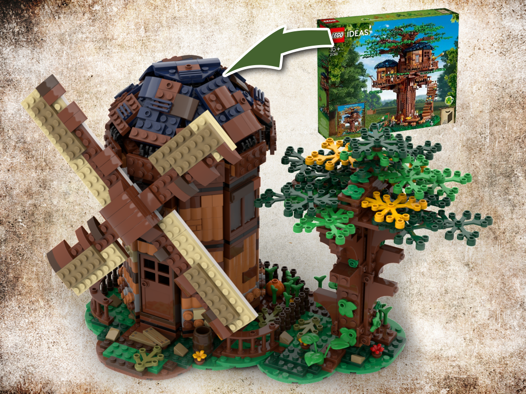 MOC - 3 IN 1 Alternative Build for Tree House set 21318 (3 MOCs) - How to build it   