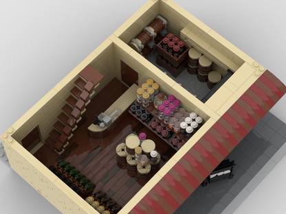 MOC - Modular Old Wine Shop